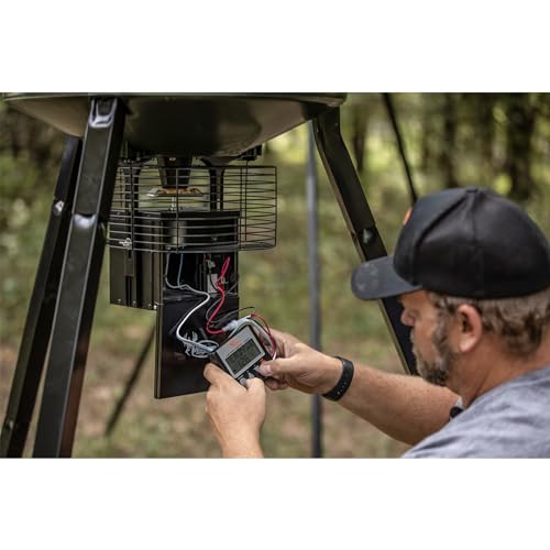 Wildgame Innovations Trophy Hunter 12V Digital Feeder Kit - Solid, Weather-Resistant, Easy Setup