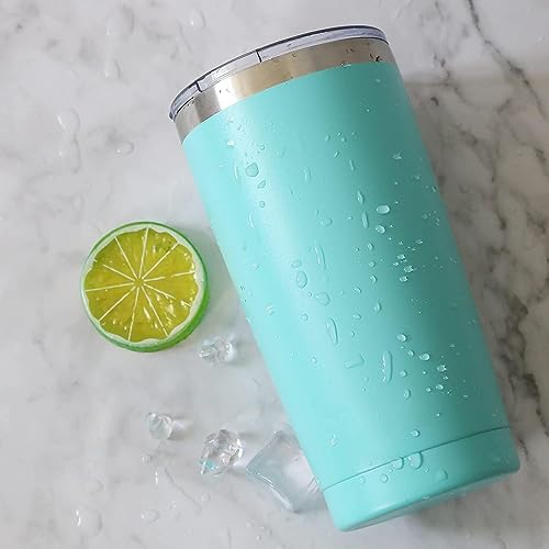 12-Pack 20oz Insulated Travel Tumblers with Lids – Stainless Steel Double Wall Coffee & Water Mugs