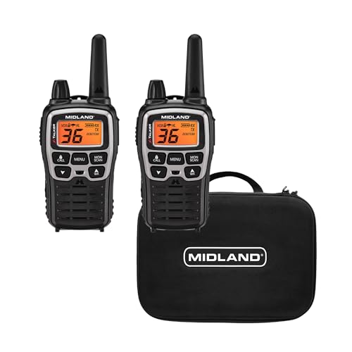 Walkie Talkie Two-Way Radio T77VP5 - Long Range, Privacy Codes, NOAA Weather