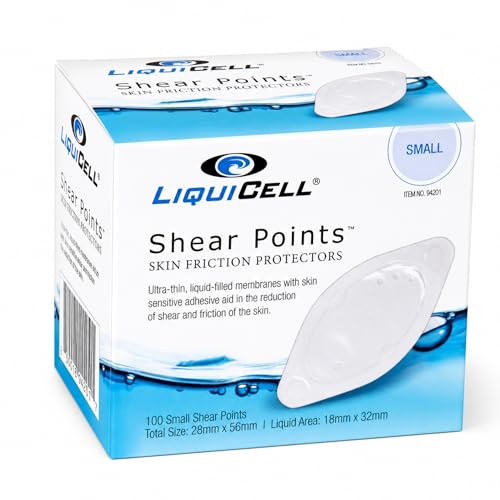 LiquiCell Shear and Friction Reduction Bandages - Small, 100 Pack