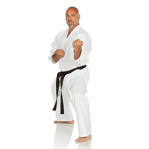 Ronin Medium Weight Karate Gi - White 6 / White Belt Included