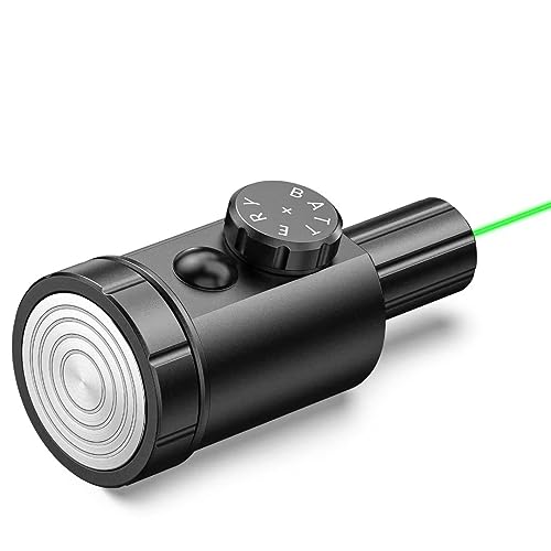 MidTen Green Laser Bore Sight Kit for Rifling & Hunting, Multiple Calibers