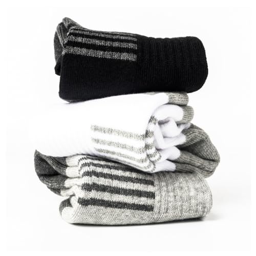 Kids 20 Pairs Boys Low Cut Ankle Socks - Breathable Athletic Crew Socks, Multicolor, 9-12 Years