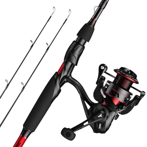 KastKing Royale Legend II Twin Tip Spinning & Casting Fishing Rod & Reel Combo 7'0" M 3000 Reel