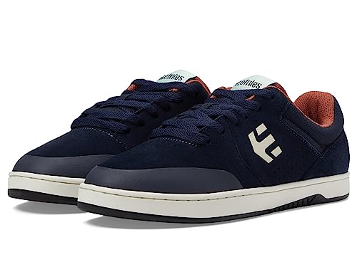 Etnies Mens Czar Skate Shoes - Navy Brown White 9.5