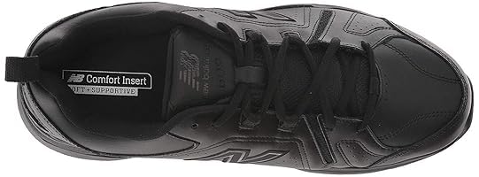 New Balance Men's 608 V5 Cross Trainer Shoes 14XW Black/Black