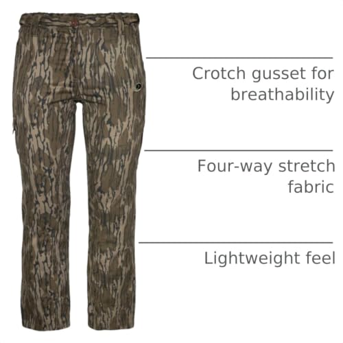 Mossy Oak Women's Camo Hunting Pants - Original Bottomland, Medium