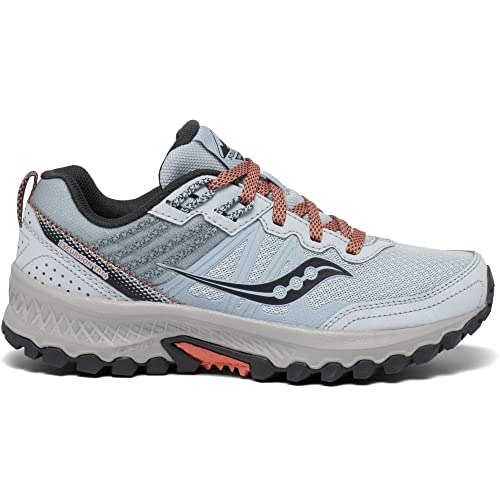Women’s Trail Running Shoes - Saucony Excursion TR14 8.5 Sky & Coral