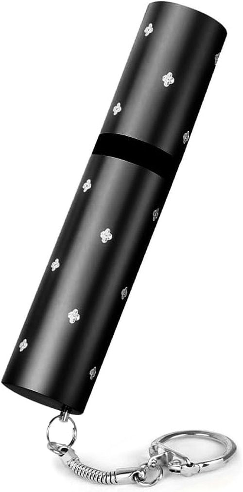 Guard Dog Security Electra Mini Stun Gun Lipstick | Discreet Self-Defense Keychain with Flashlight