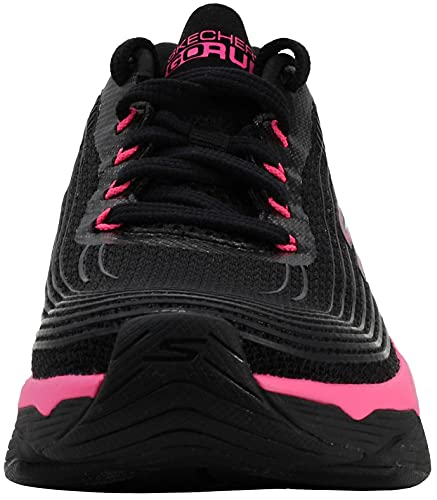 Skechers Women's Max Cushioning Elite Athletic Shoes - 8.5 Wide Black Pink