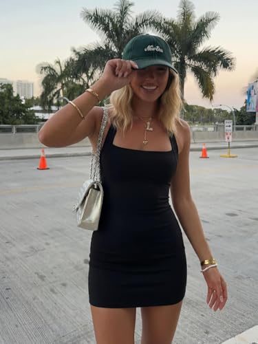 Women's Halter Neck Tennis Dress Small Black with Built-in Shorts Pockets - Summer Golf Athletic Outfit