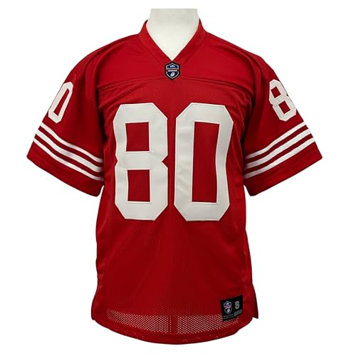 X-Large Jerry Rice San Francisco Jersey Red Unisex Adult Fan Apparel