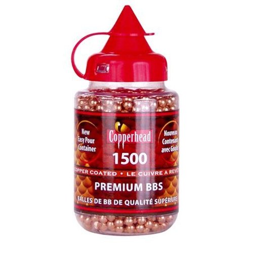 Crosman 737 Copperhead BB's 1500 Count, 4 Pack of 1500