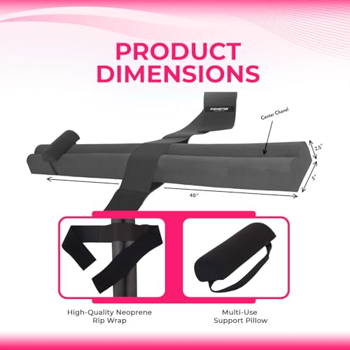 Pilates Parasetter Suede-Like Rollers for Stress Relief, Back Pain & Hormone Balance