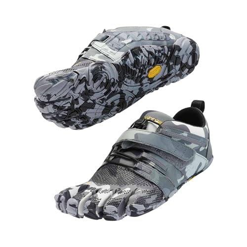 Vibram Women's FiveFingers V-Train 2.0 Barefoot Cross-Training Shoe - Grey Camo 6.5-7