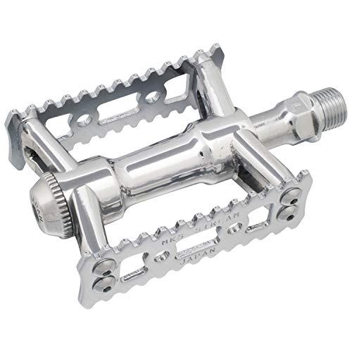 MKS Sylvan Stream Next Bicycle Pedals with Triple Shielded Bearings - Made in Japan, Left and Right Set, Regular Fit
