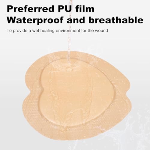 ZMZPA 7x7 Sacral Foam Dressings Pack of 40 - Pressure Sore Wound Care