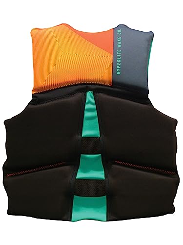 HyperLite Elite Youth Life Jacket for 50-90lbs | USCG Approved Water Safety & Water Sports