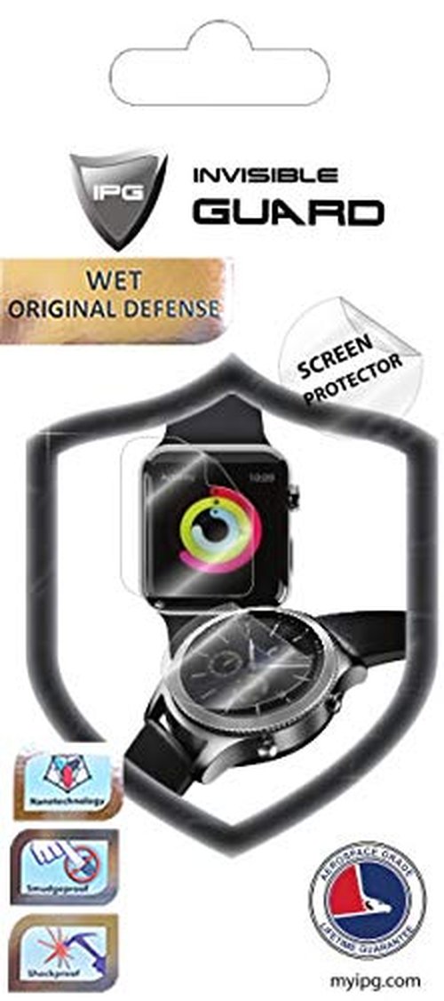 IPG for Fitbit Charge 6-5 Fitness Health Tracker Screen Protector (4 Units) Invisible Ultra HD Clear Film Anti Scratch Guard-Smooth/Self-Healing/Bubble -Free for Charge 5