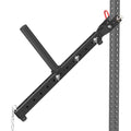 FAGUS H Multi Use Belt Squat Attachment,Adjustable Length Belt Squat System,Fits for 3''X3'' or 2''X2'' Power Racks and 1/2'' or 5/8'' Holes,Belt Squat Machine,Lever Lifting Belt,Lever Arms