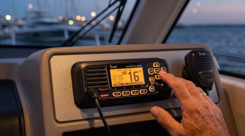 Icom IC-M330G Ultra Compact Marine VHF Radio with GPS - Basic & Compact Version