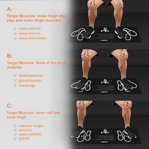 Large Non-Slip Squat Wedge Block - Heel Elevation for Exercise & Fitness