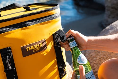 Thurso Surf Soft Cooler Bag 24 Can Portable Ice Chest - Tangerine
