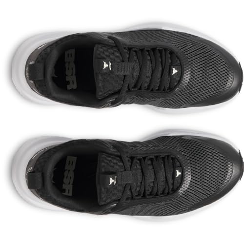 Under Armour Men's Project Rock Blood Sweat Respect 5 Shoes - Black/White/Stone, Size 11
