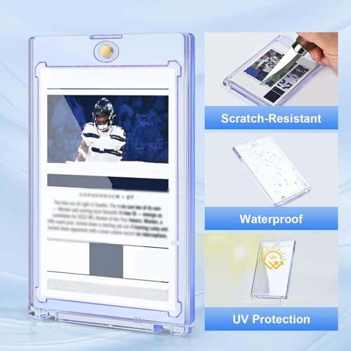 120ct Magnetic Card Holder - 35pt One Card Touch for Trading Cards, PJU, 120 Regular