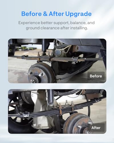 Golf Cart Rear Leaf Spring Kit for Club Car Precedent Onward Tempo 2017+