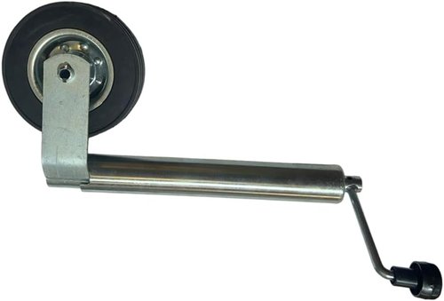 JRS 900lbs Trailer Jack - Adjustable 17.5" Lift Travel for Boats & RVs | Durable Single Wheel Design