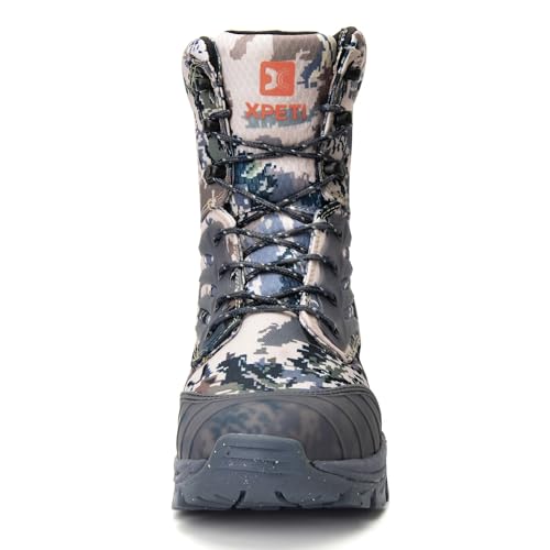 XPETI Men's Shadow Trak Waterproof Hunting Boots - Durable Outdoor Footwear