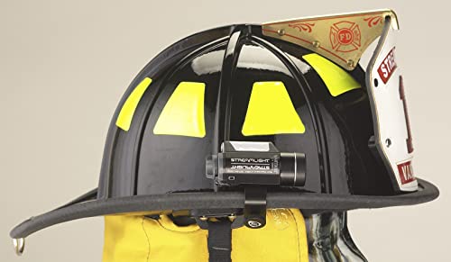 Hands-Free Helmet Light - 140-Lumen Black Headlamp for Industrial & Fire Safety - Variation: Black / Flashlight