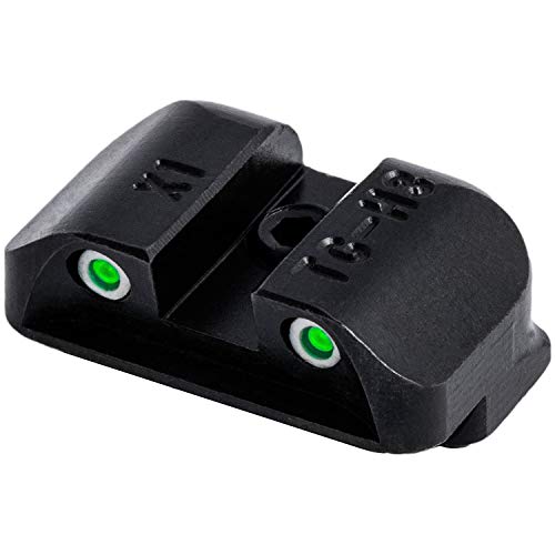 Truglo Tritium Night Sight Set for Springfield XD/XDM/XDS | Green Glow