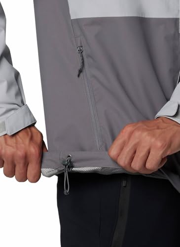 Columbia Hikebound II Waterproof Jacket - Large Grey/City Grey