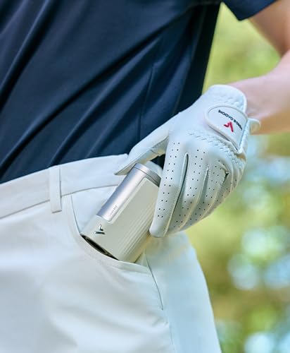 Voice Caddie Laser Fit Golf Rangefinder with Slope & Tournament Mode, Dual Display, 6X Magnification