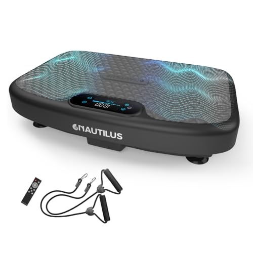 Vibration Plate Exercise Machine for Full Body Workout - Black