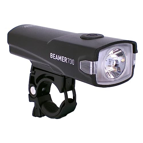 Bike Light Set with Front 700 Lumens & Rear 100 Lumens - Waterproof Rechargeable