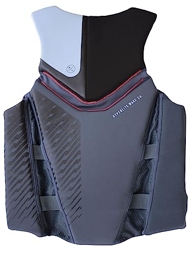Men's Large Black Life Jacket - Coast Guard Approved Water Sports Buoyancy Aid