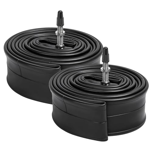29 Inch Bike Tubes 29x1.75/2.125 Premium Butyl Inner Tubes for Mountain and Road Bikes