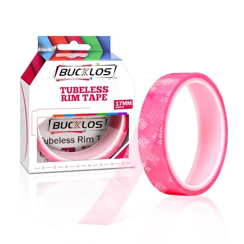 BUCKLOS Bike Tubeless Rim Tape 17mm - Wide Compatibility for MTB and Road Bikes