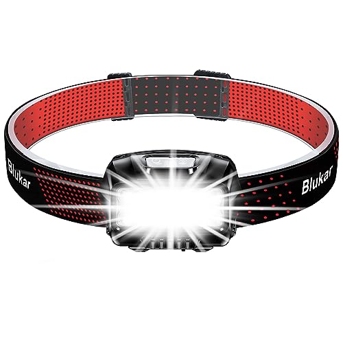 Rechargeable LED Headlamp 2000L Super Bright Headlight with 8 Modes Waterproof