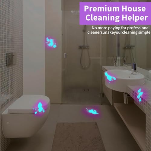 KunHe 40 Pack Mini UV 395nm Flashlights Rechargeable for Stain Detection & Cleaning