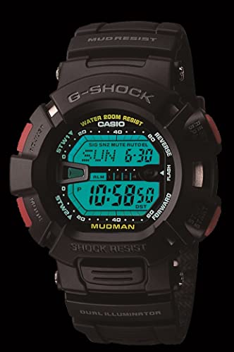 Casio G-Shock Mudman Men's Digital Watch G9000-1V 200M Water-Resistant Shockproof