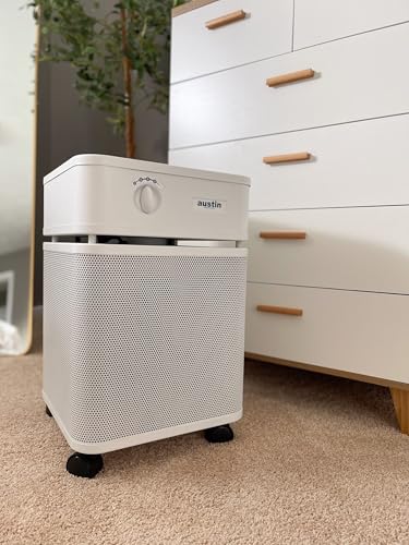 Austin Air HealthMate Plus Air Purifier Sandstone - Large Room 4-Stage Filtration