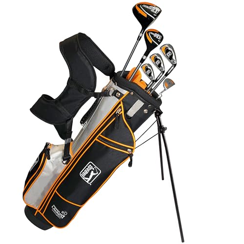Official PGA TOUR Junior Golf Club Set for Ages 12-17, 10-Piece Right-Handed Package