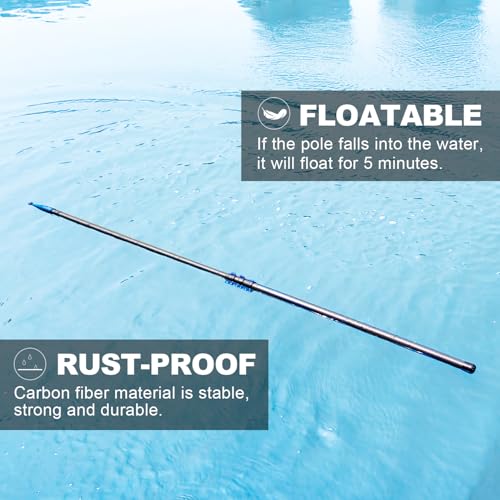 DOBEN 12 FT Carbon Fiber Telescoping Boat Hook for Docking Lightweight & Sturdy