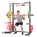 VEVOR Power Cage Squat Rack 980LBS Capacity Home Gym Multi-Function Strength Training Equipment