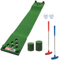 PutterBall Original Golf Putting Game Set - 12ft Backyard Green with 2 Putters & Balls