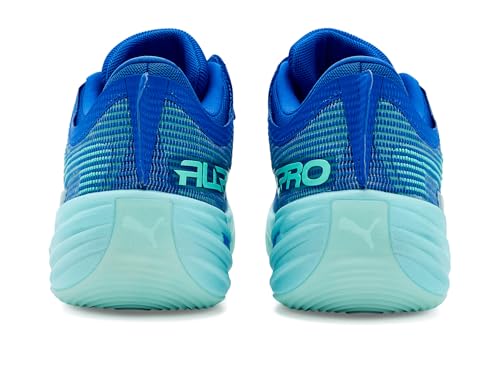 PUMA All-Pro Nitro 2 Frost Basketball Shoes - 13 Bluemazing/Nitro Blue/Elektro Aqua